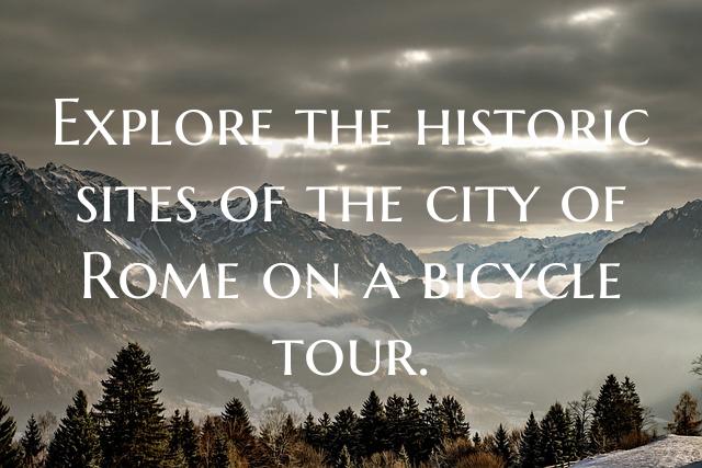 Explore the historic sites of the city of Rome on ...